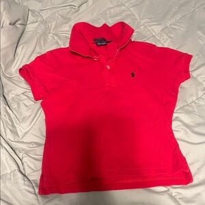 Ralph Lauren Vibrant Red Polo Shirt